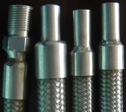 Hydraulic hose assembly.