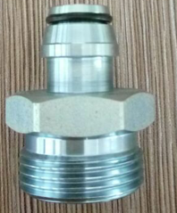 2C/2D series of external thread through joint